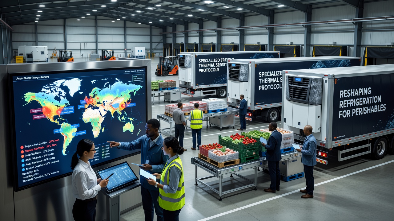 How Thermal Sensitivity Thresholds in Specialized Freight Categories Reshape Refrigeration Protocols Across Perishable Goods Networks